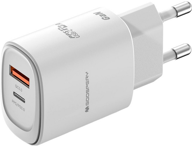 구스페리 2포트 GaN PPS PD 3.0 멀티 초고속 충전기 어댑터 25W, 1개