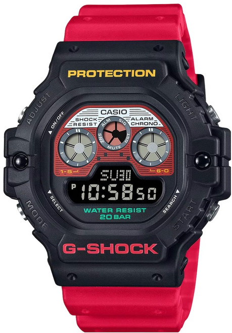 CASIO 卡西歐 G-SHOCK 復古錄音帶系列手錶 DW-5900MT-1A4