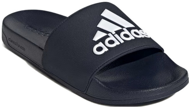 adidas 愛迪達 男女款 ADILETTE SHOWER 拖鞋 GZ3774, 深藍色, 30.5cm