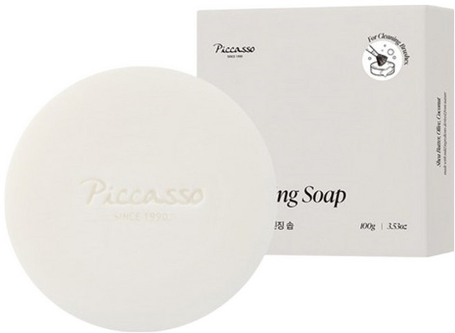 PICCASSO 畢卡索 刷具清潔皂, 1個, 100g