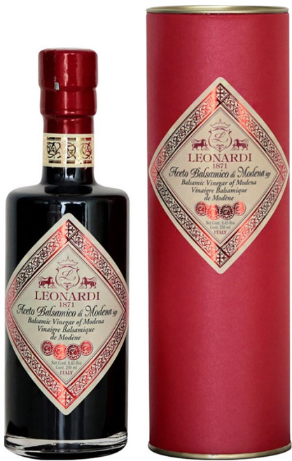 레오나르디 모데나산 발사믹 비니거 4메달 레드, 250ml, 1개