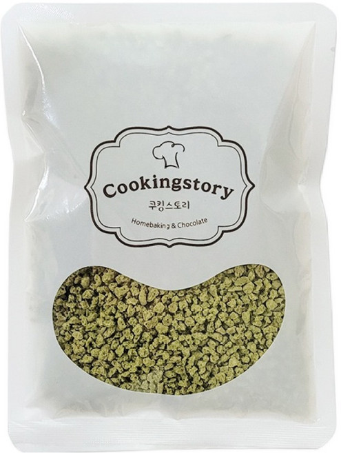 쿠킹스토리 녹차 쿠키 크런치, 100g, 1개