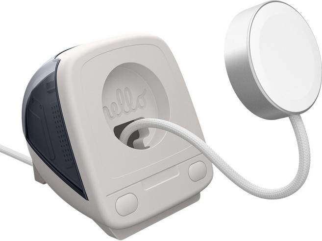 슈피겐 맥세이프 클래식C1 애플 워치 스탠드 충전 거치대, 그래파이트, 1개