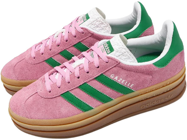 adidas 愛迪達 女款 GAZELLE BOLD W 休閒鞋 IE0420