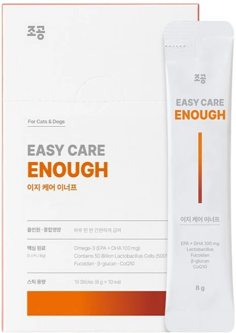 조공 반려동물 이지 케어 스틱 영양제, 80g, 종합영양제, 1세트 - 쿠팡