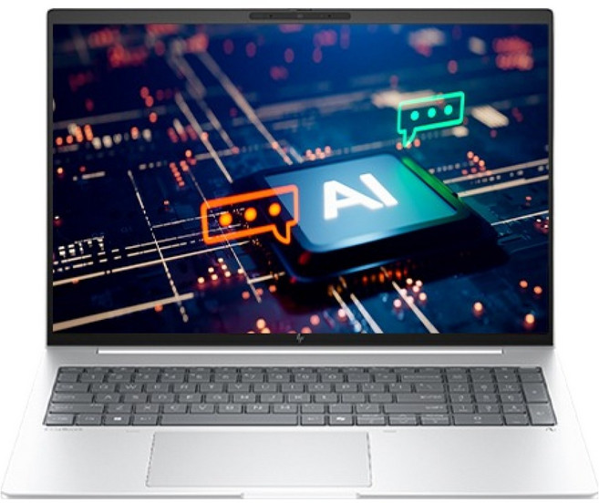 HP 2025 엘리트북 8 G1a 16 AI 라이젠 AI 라이젠 AI 300시리즈, 실버, 512GB, 16GB, WIN11 Pro, G1a-BY9T5PT