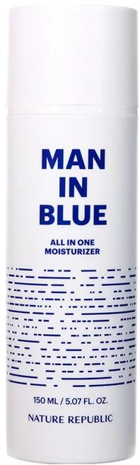 네이처리퍼블릭 맨 인 블루 올인원 모이스처라이저, 150ml, 1개 - 쿠팡
