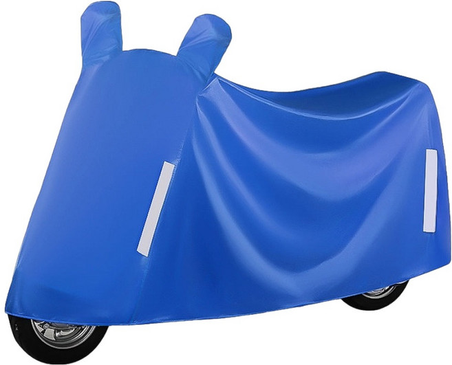 Bebehome 加厚牛津布機車防曬防水防塵罩, 寶藍色