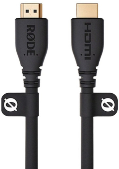 RODE 公司貨 高級HDMI線 3m 黑色, 1個, HDMI CABLE