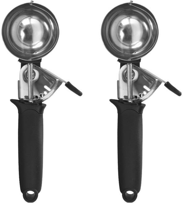 벨로비 딜라이트 아이스크림 스쿱, 블랙, 2개