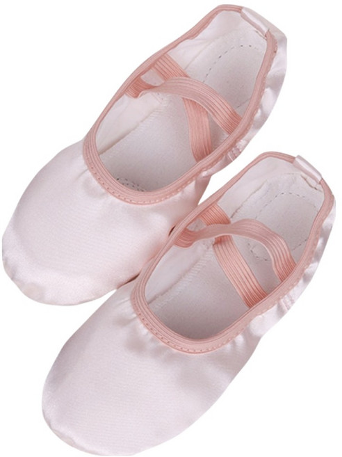 Kids Ballet Mall 女童款絲帶刺繡芭蕾鞋