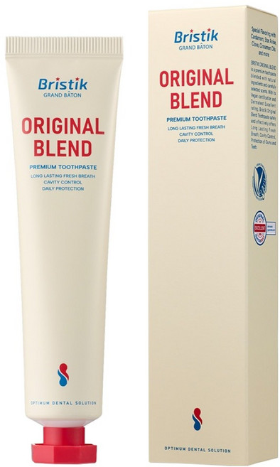 브리스틱 오리지널 블렌드 치약, 80g, 1개
