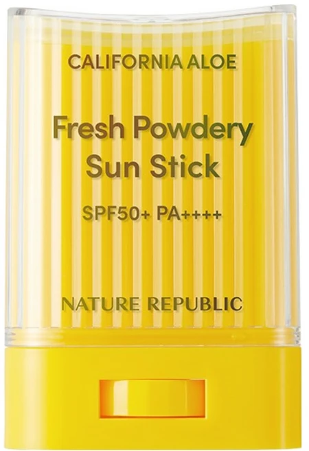 네이처리퍼블릭 캘리포니아 알로에 보송 선스틱 SPF50+ PA++++, 24g, 1개 - 쿠팡