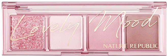 네이처리퍼블릭 데일리 베이직 4구 팔레트, 03쿨핑크, 1개