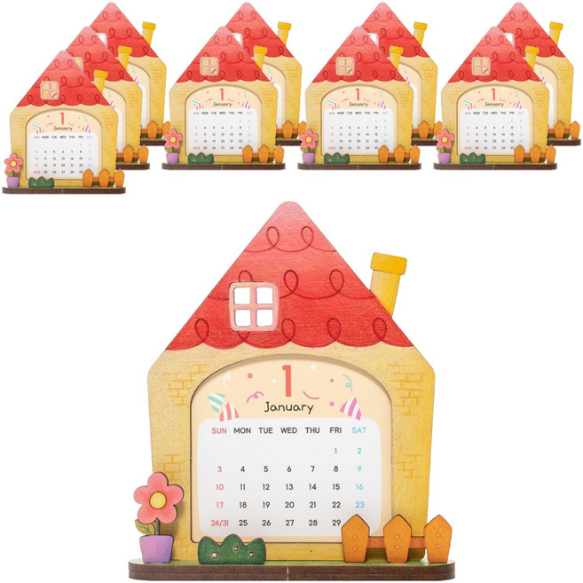 민화샵 만년달력 만들기 UDPWD0570, 혼합색상, 10개