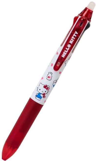 산리오 지워지는 파일롯트 3색펜 0.38mm, 헬로키티, 1개