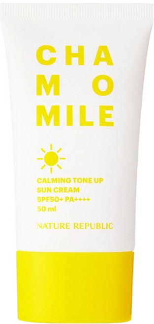 네이처리퍼블릭 캐모마일 카밍 톤업 선크림 SPF50+ PA++++, 50ml, 1개