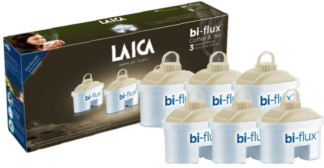 LAICA 萊卡 濾芯 bi-flux長效8周咖啡與茶專用, bi-flux C8W 6-pack, 6個