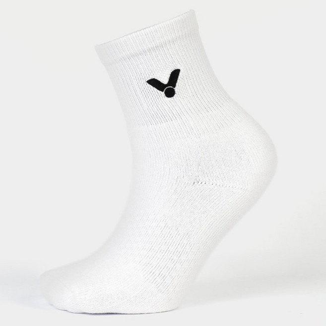 빅터 스포츠 장목양말 VT25CSC200U, 1개, White