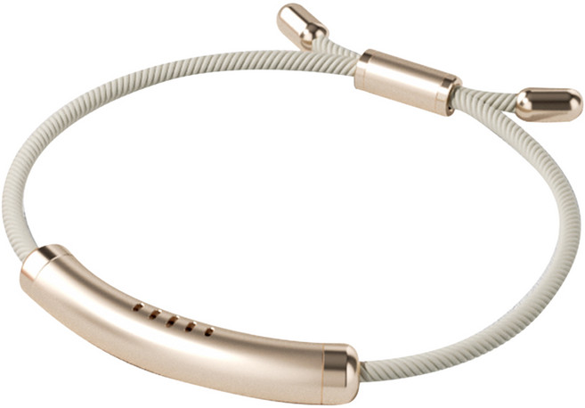 精油防蚊手環 不透明香檳金款, 1個, 5g