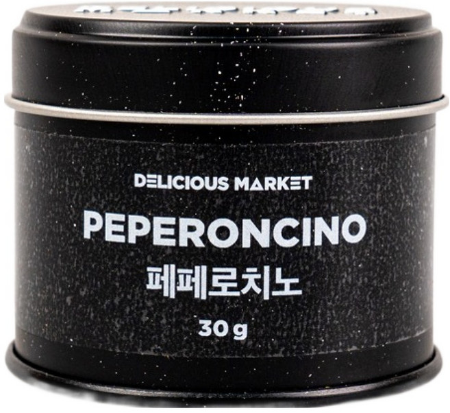딜리셔스마켓 더블랙 향신료 페퍼론치노, 30g, 1개