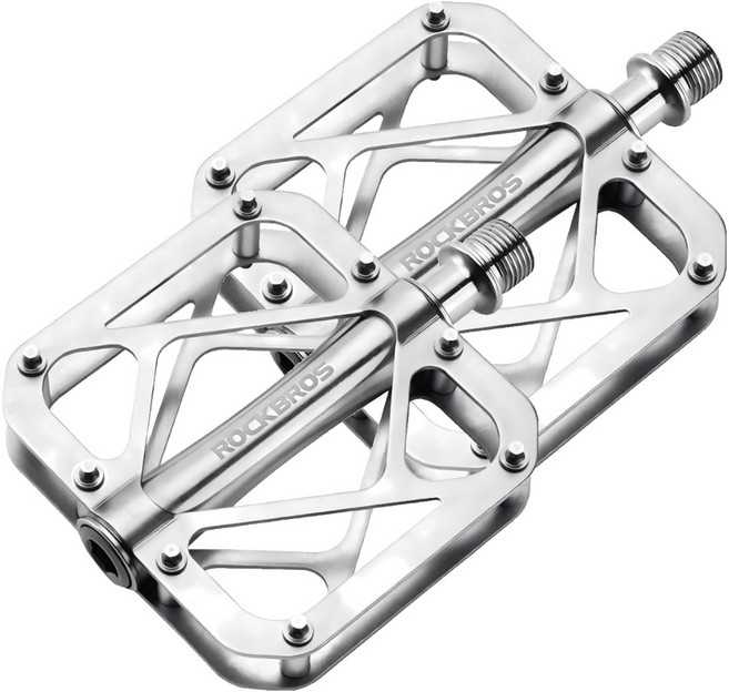 ROCKBROS 洛克兄弟 鈦合金超輕量踏板, 鈦色, 1套