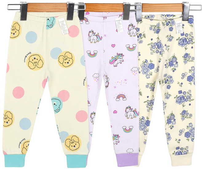 메이키즈 여아용 9부후라이스 하의 3p