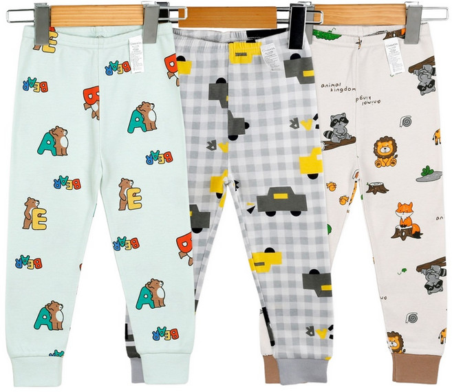 메이키즈 남아용 9부후라이스 하의 3p