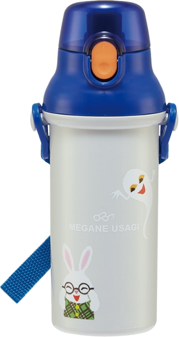 Skater 直飲水壺, Megane Usagi, 480ml, 1個