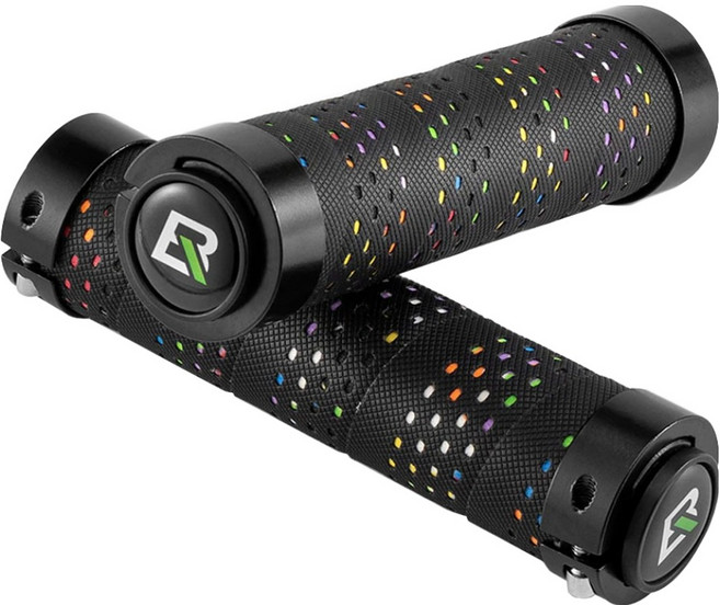 락브로스 자전거 핸들그립 BTCR, 컬러, 2개