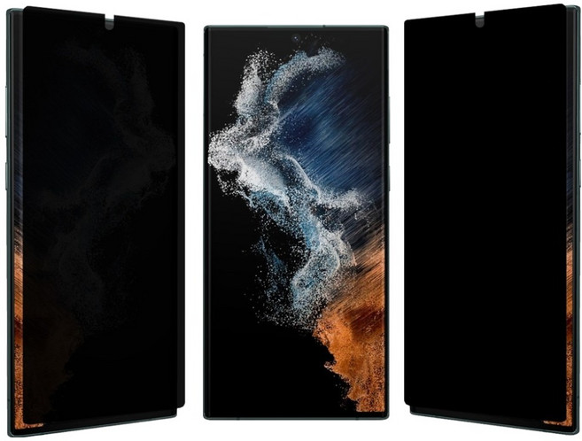 OHI 防窺 隱私 TPU 指紋辨識 手機螢幕保護貼 2入 + 簡易黏貼工具組, 1套