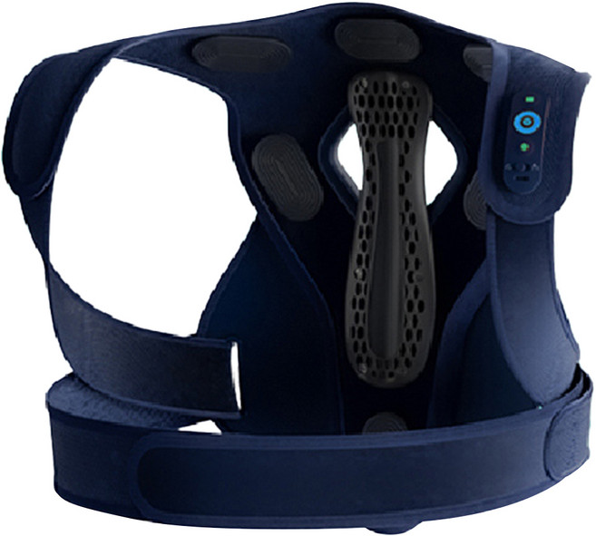 PHILIPS 飛利浦 PPM4561 背部按摩器 3D智能按摩 3段溫控熱敷 無線 星空藍 15°AI感知
