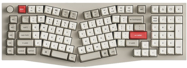 키크론 KSA Q13 MAX 유무선 RGB 기계식 키보드 핫스왑, 레트로, Q13MSE-R9, 저소음 바나나축