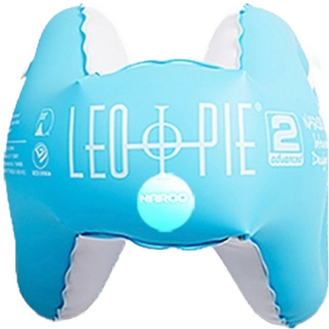 레오파이 버클끈 + 8자 물놀이 튜브 세트, 블루, 1세트