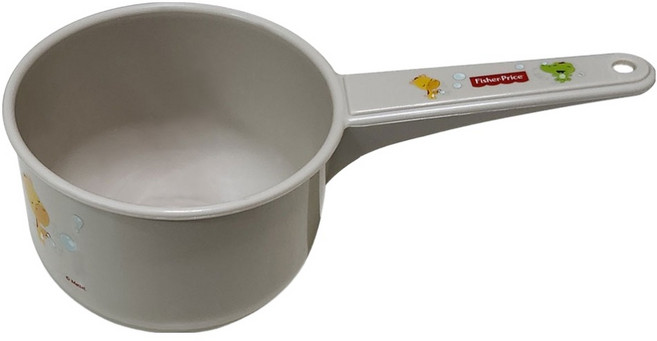 피셔프라이스 유아용 허그핏 목욕바가지, 멜로우베이지, 1개