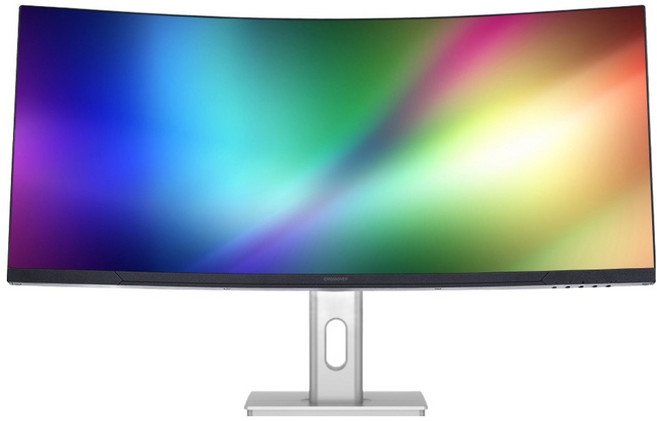 크로스오버 WQHD 리얼 165 울트라와이드 멀티스탠드 무결점 커브드 모니터, 86.42cm, 34WP165