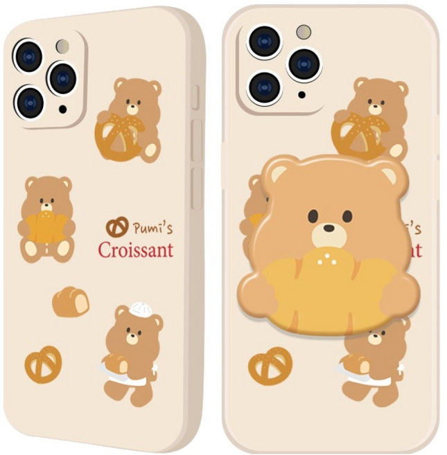 핫티몰 빵순이 푸미 스마트톡 세트 휴대폰 케이스