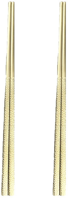 보겐 국내생산 해머글로우 커트러리 젓가락, 골드, 2개, 단품