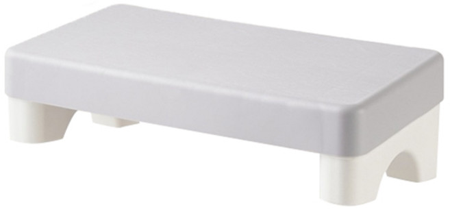 책상 사무실 높이 조절 발 받침대, 그레이