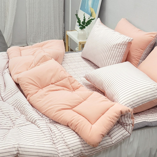 스누즈 국내생산 소프트 세미마이크로 차렵이불 패드세트