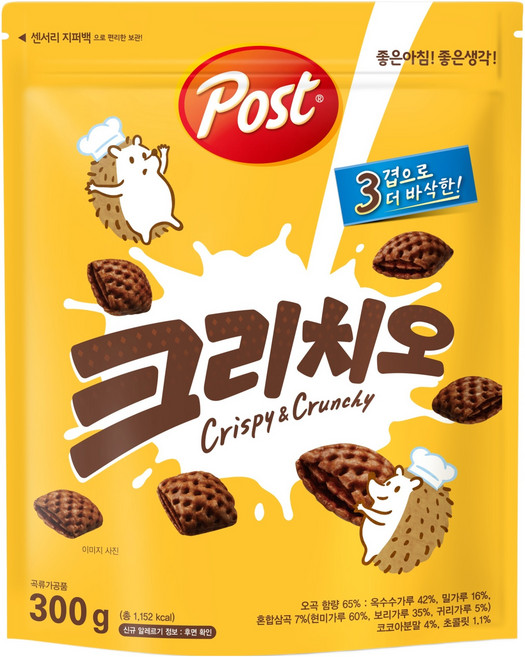 포스트 크리치오 시리얼, 300g, 1개