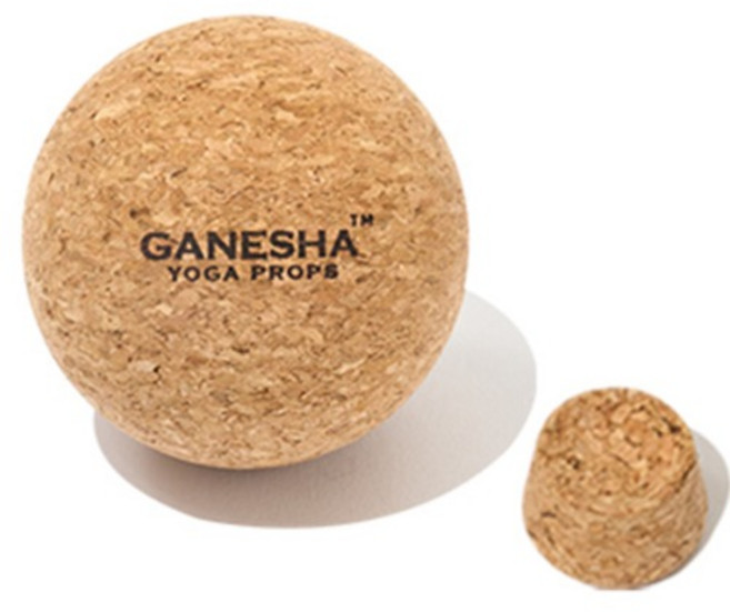 가네샤요가프랍스 가네샤 코르크 마사지볼 싱글, 1개