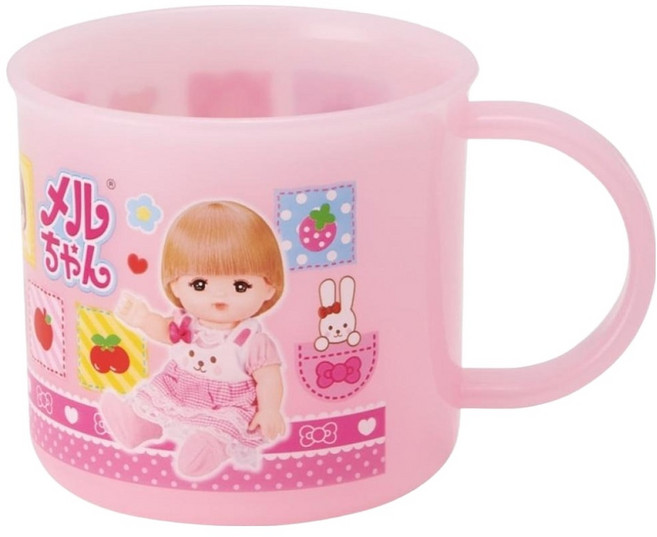 Skater 漱口杯 200ml, 小美樂 粉色, 1個