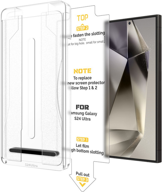 오하이 풀커버 강화유리 액정보호필름 2p + 이지솔루션 세트, 1세트