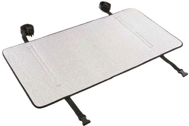 비엠디자인 간편한 절전 에어컨 실외기 커버 덮개 버클형 80 x 40 cm, 1개