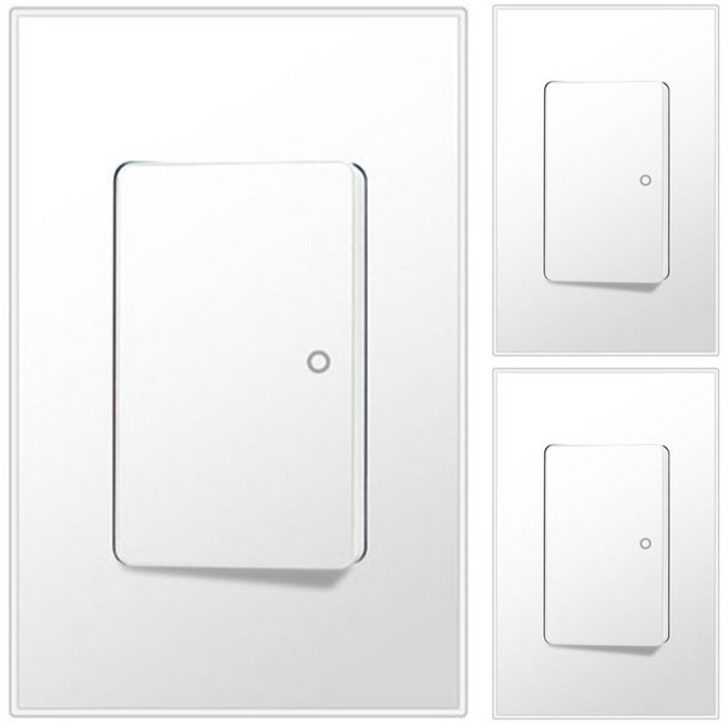 보에담 스위치 1구 1로 스노우화이트, 3개