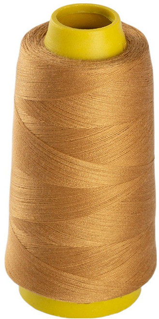 앙플러스 폴리 스티치 40수 2합사 재봉사 실, 라이트브라운, 1개