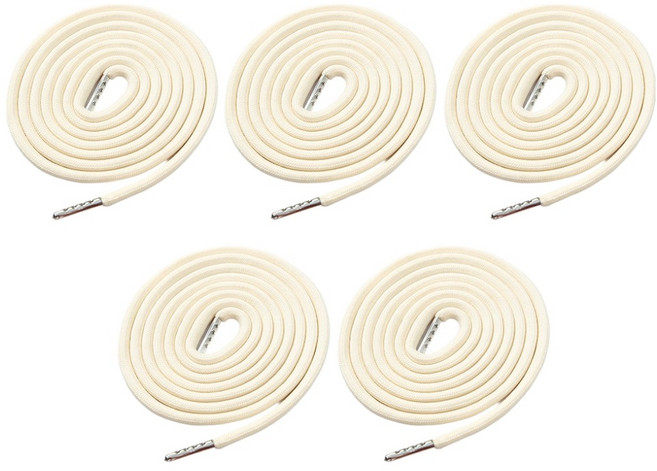 앙플러스 원형 철팁 후드티 바지 끈, 베이지, 5개