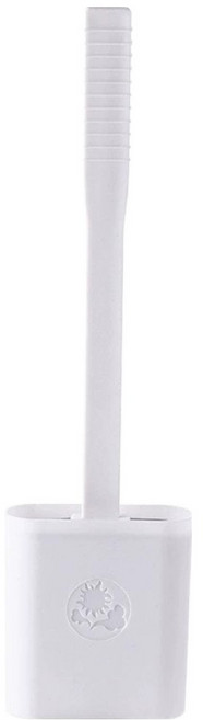 클로버상사 화장실 실리콘 변기솔, 아이보리, 1개