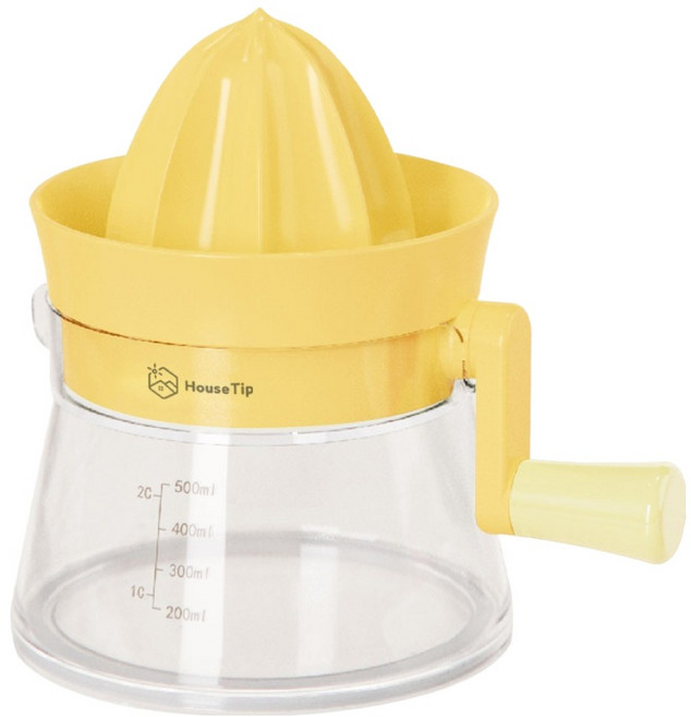 하우스팁 양방향 회전 레몬스퀴저, 1개, 500ml